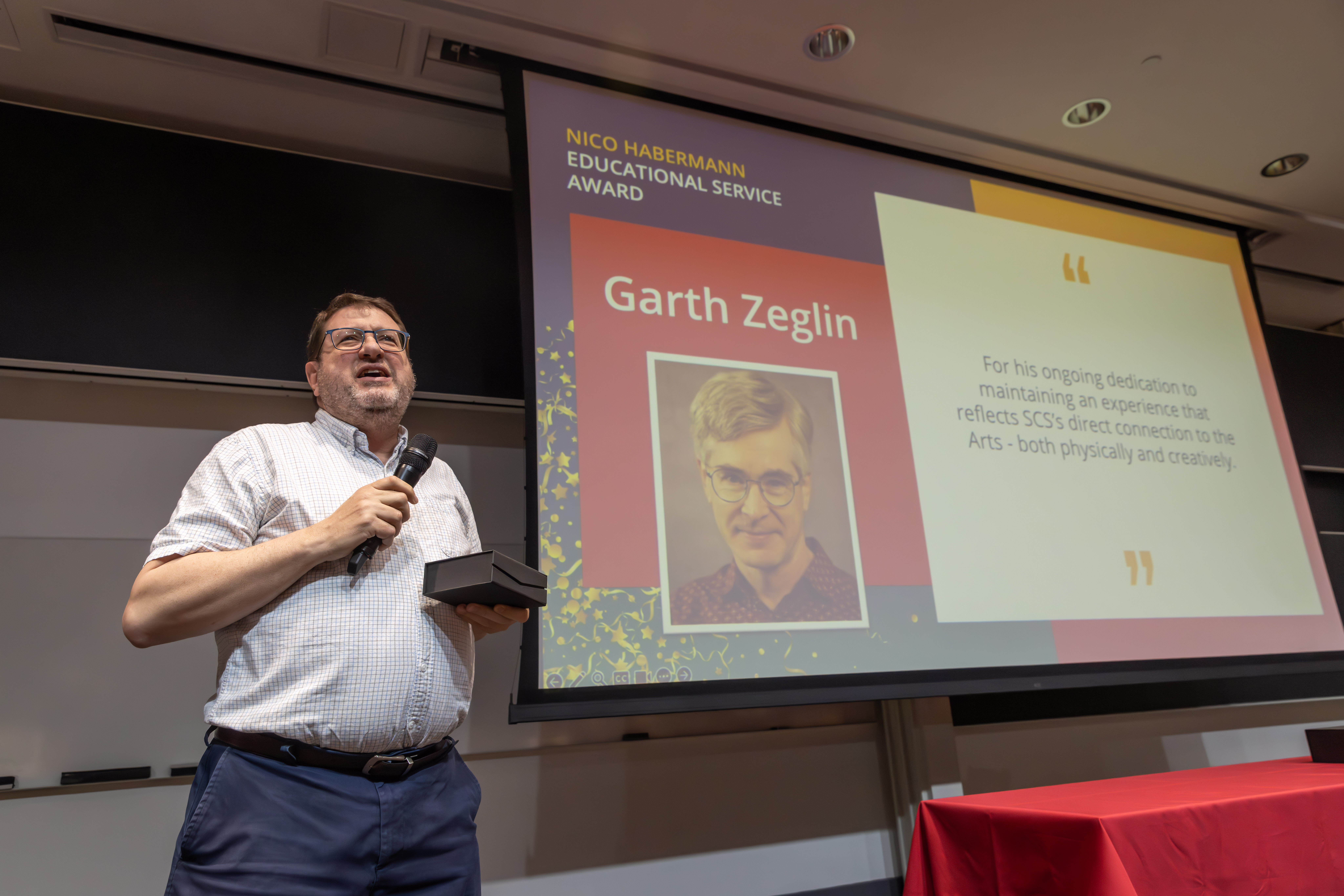 Habermann Award Winner: Garth Zeglin